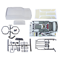 Trailrunner Body, clear, with accessories - ASS42241
