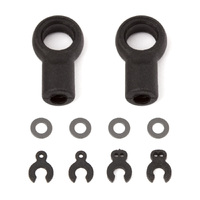 RC12R6 Arm Eyelets and Caster Clips