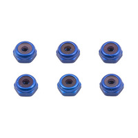 ###Aluminium Locknuts 4-40 Blue - ASS6937
