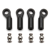 ###RC8B3 Rod Ends, 4 mm