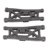 RC10B6 FT Front Suspension Arms, gull wing, carbon fiber