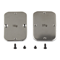 B64 FT Steel Chassis Weights, 15g, 27g