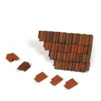 Vallejo Damaged Roof Section and Tiles Diorama Accessory [SC230]