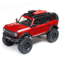 Axial SCX24 2021 Ford Bronco 1/24 Crawler RTR, Red - AXI00006T1