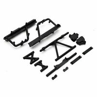 Axial Cage Supports, Battery Tray, Black, RBX10B - AXI231034