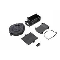 Axial Cage Radio Box, Spur Cover, Black, RBX10B - AXI231036