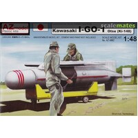 AZ Models 1/48 Kawasaki Ki-148 w/trolley Plastic Model Kit [AZ4862]