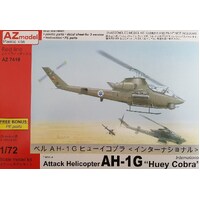 AZ Models 1/72 AH-1G Huey Cobra International Plastic Model Kit [AZ7419]