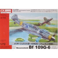 AZ Models 1/72 Bf 109G-6 Finland Plastic Model Kit [AZ7434]