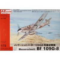 AZ Models 1/72 Bf 109G-8 Recon Plastic Model Kit [AZ7447]