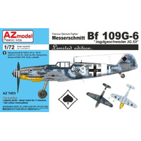 AZ Models 1/72 Bf 109G-6 JG.53 Plastic Model Kit [AZ7453]