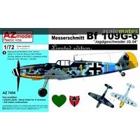 AZ Models 1/72 Bf 109G-6 JG.54 Plastic Model Kit [AZ7454]