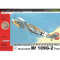 AZ Models 1/72 Bf 109G-2 Trop Plastic Model Kit [AZ7467]