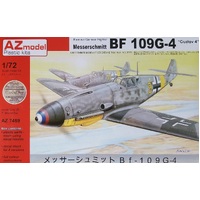 AZ Models 1/72 Bf 109G-4 Gustav 4 Plastic Model Kit [AZ7469]