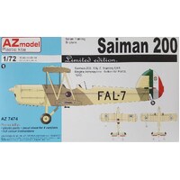 AZ Models 1/72 SAIMAN 200 It,USAF Plastic Model Kit [AZ7474]