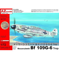 AZ Models 1/72 Bf 109G-6 Trop Plastic Model Kit [AZ7511]
