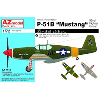 AZ Models 1/72 P-51B Mustang 52.nd FG Plastic Model Kit [AZ7515]