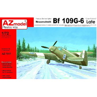 AZ Models 1/72 Bf 109G-6 Finland Plastic Model Kit [AZ7517]