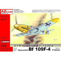 AZ Models 1/72 Bf 109F-4 Aces Plastic Model Kit [AZ7531]