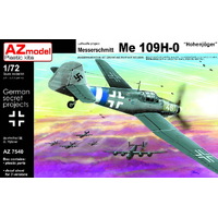 AZ Models 1/72 Bf 109H-0 Plastic Model Kit [AZ7540]