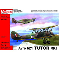 AZ Models 1/72 Avro Tutor Mk.I Plastic Model Kit [AZ7549]