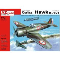 AZ Models 1/72 Curtiss H-75C-1 French Aces Plastic Model Kit [AZ7569]