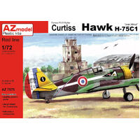 AZ Models 1/72 Curtiss Hawk H-75 "Over Africa" Plastic Model Kit [AZ7575]