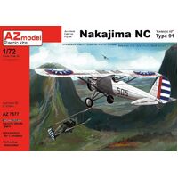 AZ Models 1/72 Nakajima NC Type 91 Kwangsi AF Plastic Model Kit [AZ7577]
