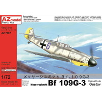 AZ Models 1/72 Bf 109G-3 High Altitude Gustav Plastic Model Kit [AZ7607]