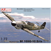 AZ Models 1/72 Bf 109G-10 Erla late, block 15XX Plastic Model Kit [AZ7611]