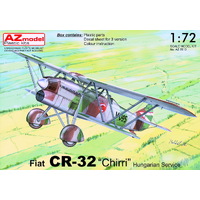 AZ Models 1/72 Fiat CR-32 ChirriHungarian Service Plastic Model Kit [AZ7613]