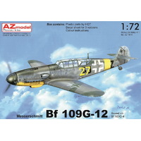 AZ Models 1/72 Bf 109G-12 based on Bf 109G-4 Plastic Model Kit [AZ7616]