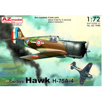 AZ Models 1/72 Curtiss Hawk H-75A-4  Plastic Model Kit [AZ7646]