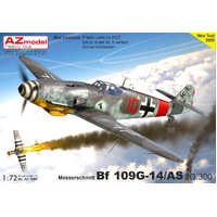 AZ Models 1/72 Bf 109G-14/AS JG.300 Plastic Model Kit [AZ7656]