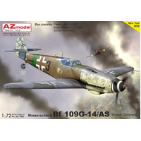 AZ Models AZ7657 1/72 Bf 109G-14/AS Reich Defence Plastic Model Kit - AZ7657