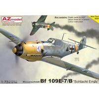 AZ Models AZ7659 1/72 Bf 109E-7 "Schlacht Emils" Plastic Model Kit - AZ7659