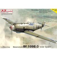 AZ Models AZ7660 1/72 Bf 109E-3 "Over Spain" Plastic Model Kit - AZ7660