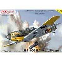 AZ Models AZ7683 1/72 Bf 109E-7/B JaBo  "ZG.1" Plastic Model Kit - AZ7683