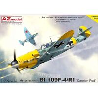 AZ Models 1/72 Bf 109F-4R/ -1"Cannon Pod" Plastic Model Kit [AZ7687]