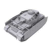 Border Model BT003 1/35 Panzer IV F1 Vorpanzer & Schuzen Plastic Model Kit - BDM-BT003