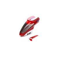 Blade Complete Red Canopy w/Vertical Fin: mCP S - BLH5103