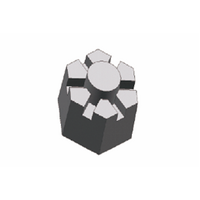 Bronco 1/35 Hexagon Bolt Nuts (German Version) Plastic Model Kit [AB3504]
