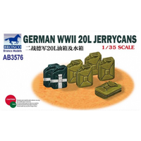Bronco 1/35 GERMAN WWII 20L JERRYCANS Plastic Model Kit [AB3576]