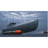 Bronco 1/35 German ‘Seehund’ XXVII B/B5 Midget Submarine (2 in 1) Plastic Model Kit [CB35053]