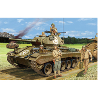 Bronco 1/35 US Light Tank M-24 ‘Chaffee’ (Early Prod.) w/Crew (1944-45) Plastic Model Kit [CB35069]