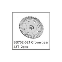 BSD CRAWLER CROWN GEAR 43T 2PCS - BS702-021