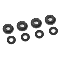 Team Corally - Shock Body Insert - Washer - Composite - 1 set (4+4pcs) - C-00180-078