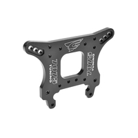 Team Corally - Shock Tower - XTR - Front - 7075 Aluminum - 5mm - Black - 1 Pc - C-00180-674
