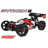 Team Corally - 2021 version PYTHON XP 6S - 1/8 Buggy EP - RTR - Brushless Power 6S - No Battery - No Charger - C-00182