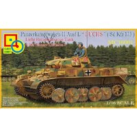 Classy 1/16 Panzerkampfwagen II Ausf.L "Luchs" (Sdkfz.123) Light Recon Tank 9th Panzer Div [16001]